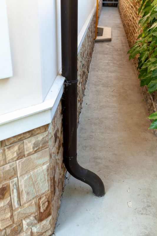 Concealed Gutter Drainage