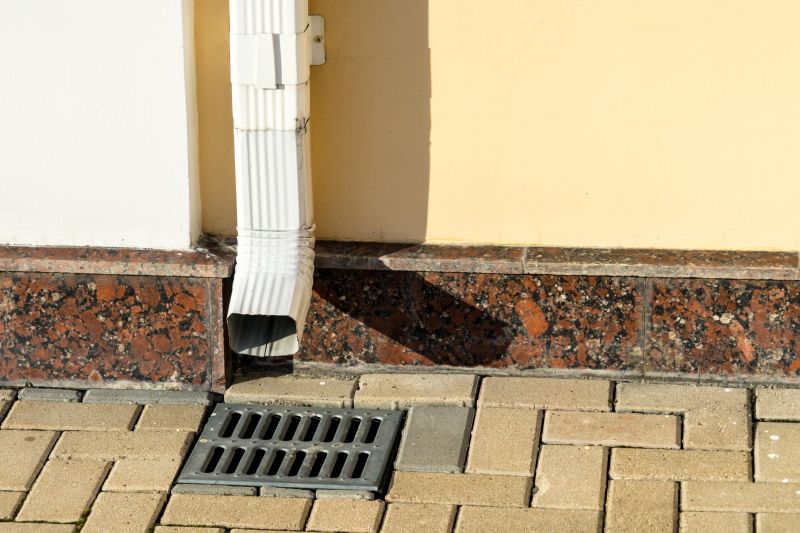 Concealed Gutter Drainage