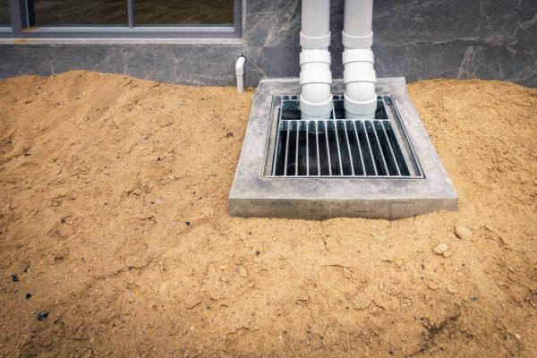 Subterranean Gutter Drainage